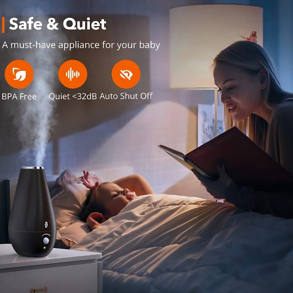 TAOTRONICS Black Humidifier - Picture 4 of 9